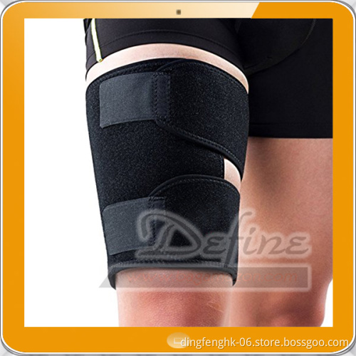 Sport Adjustable Thigh Calf Compression Wrap leg Sleeve